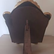 Miroir ancien en bois doré