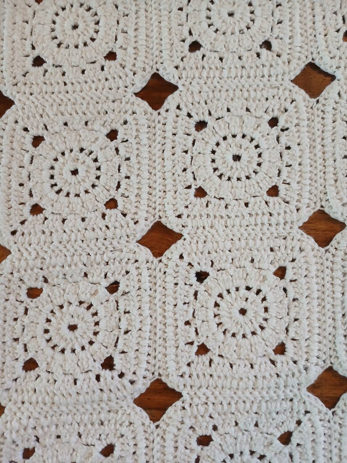 2 antique handmade crochet bedspreads