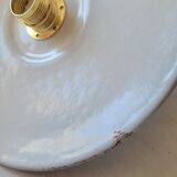 Enamelled sheet metal suspension