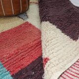 Handmade wool Berber rug 274 X 200 CM