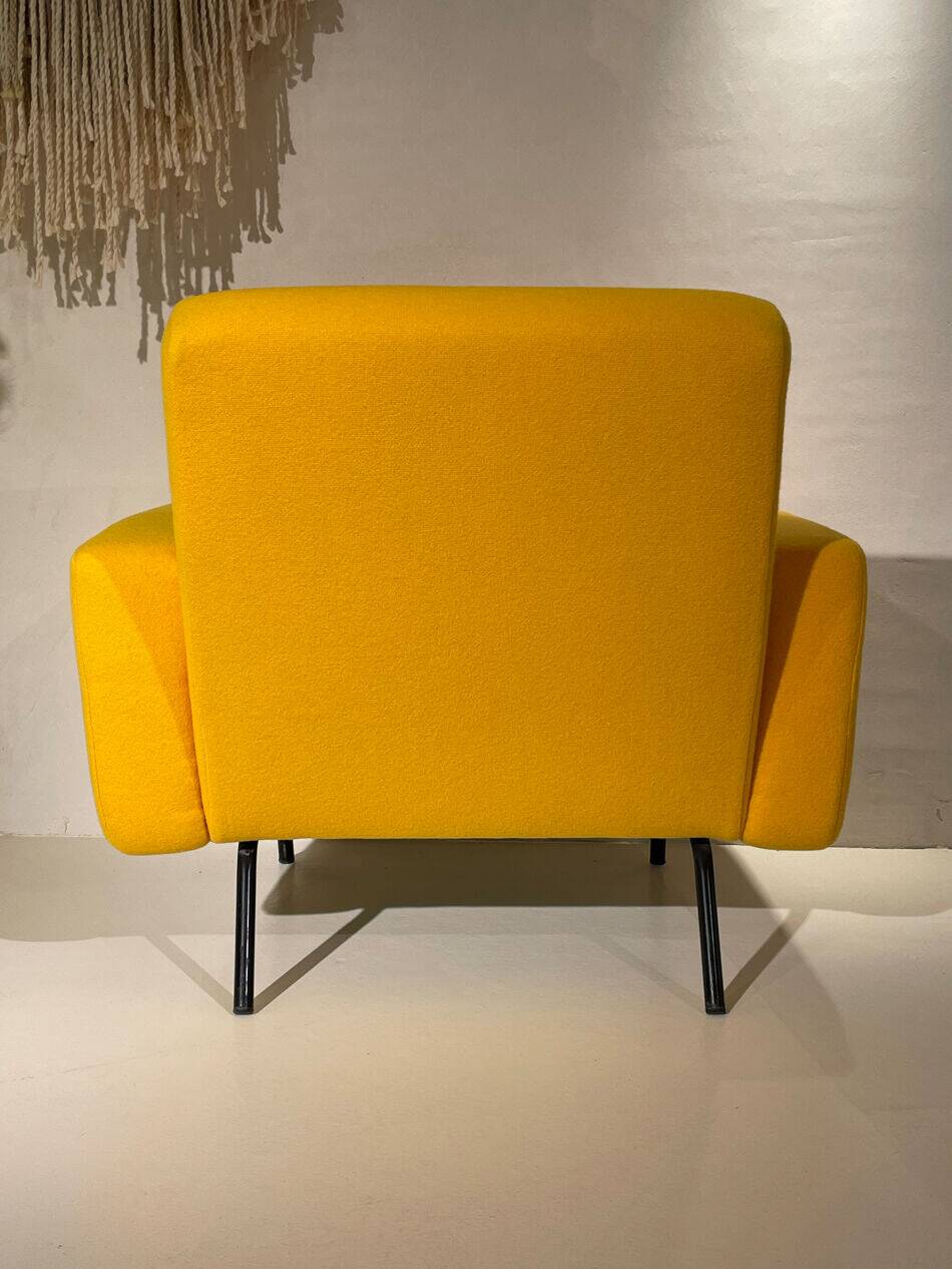 Armchair model 743 by Joseph-André Motte published by Steiner, circa 1958.