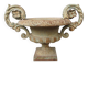 Early 19th Century cast iron Planter with scrolled foliate Handles