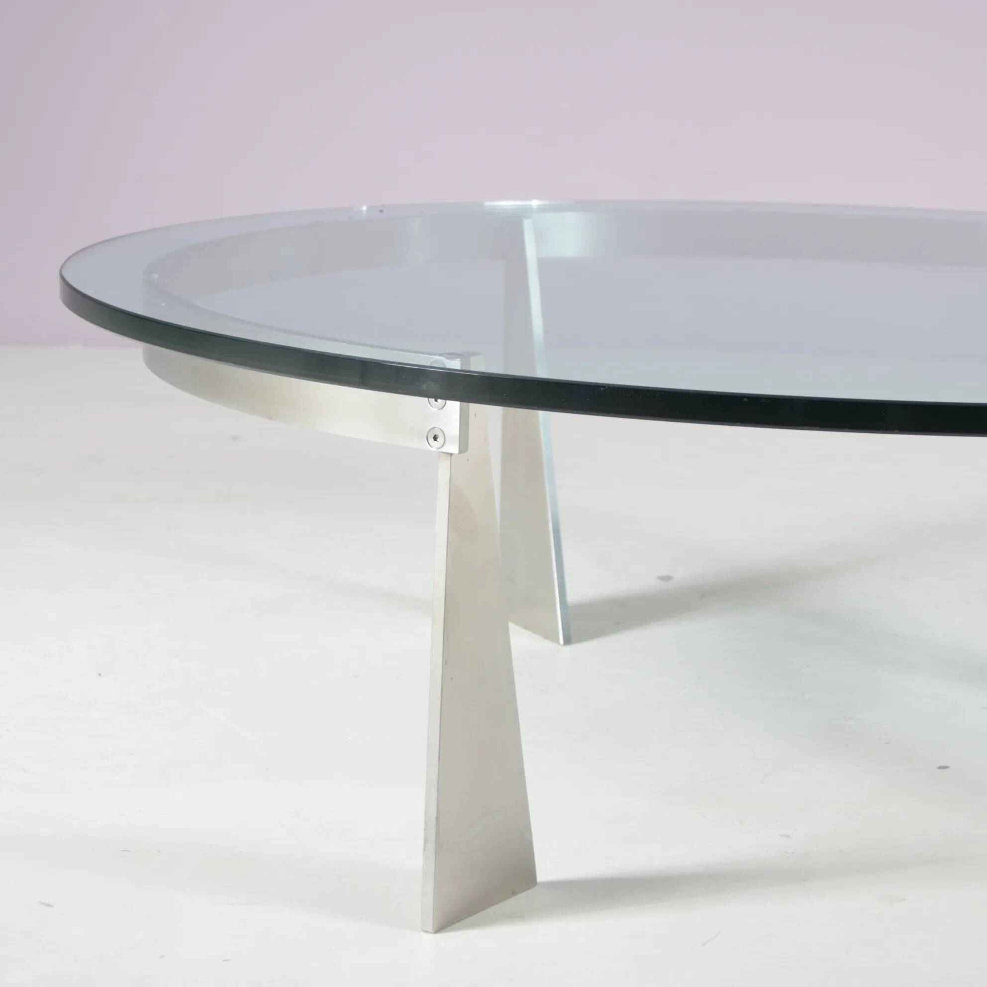 1980s “G3” coffee table by Jus van Beek for Metaform, Netherlands