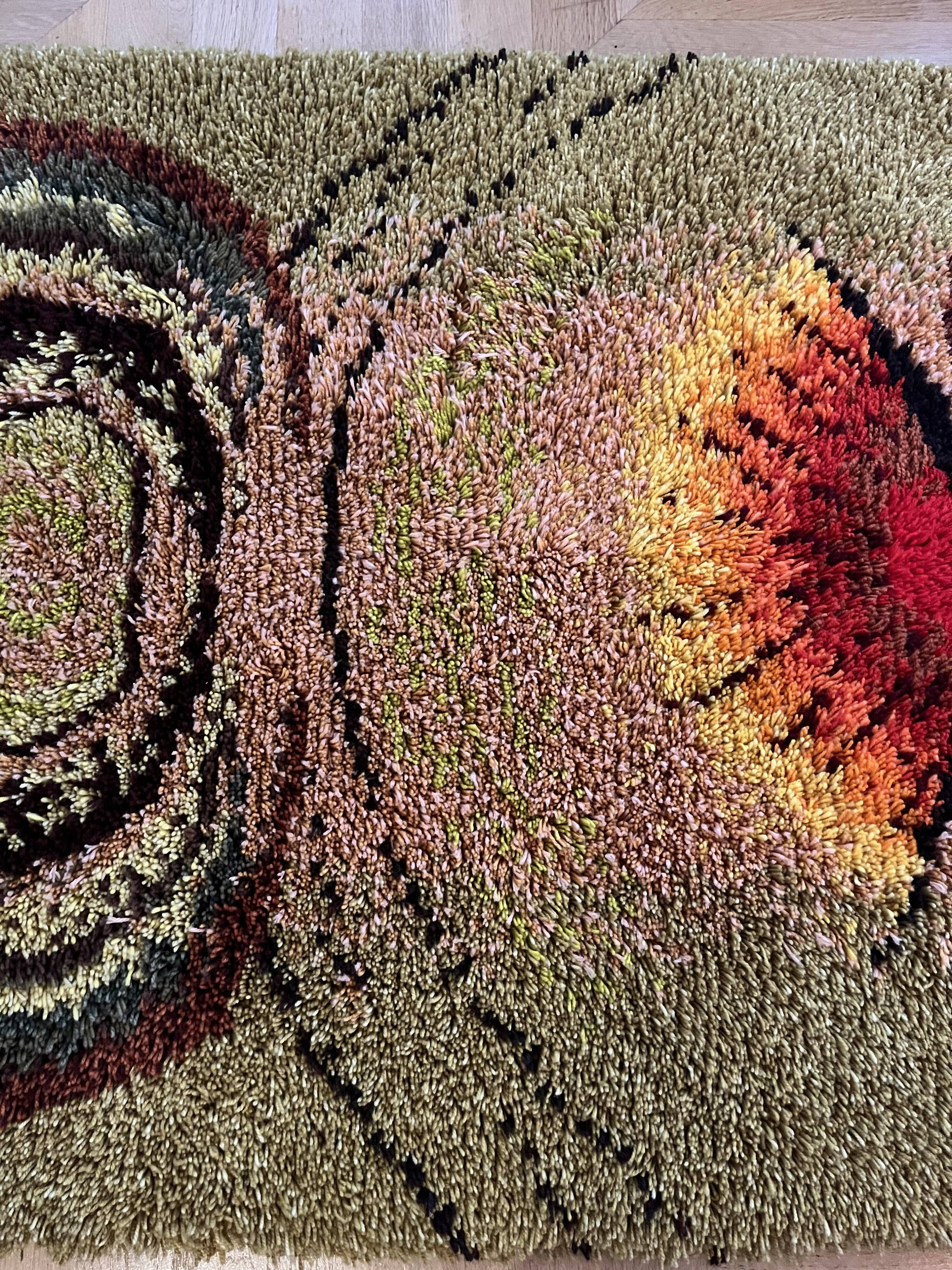 Vintage Scandinavian rug