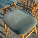 6 baumann chairs in corduroy
