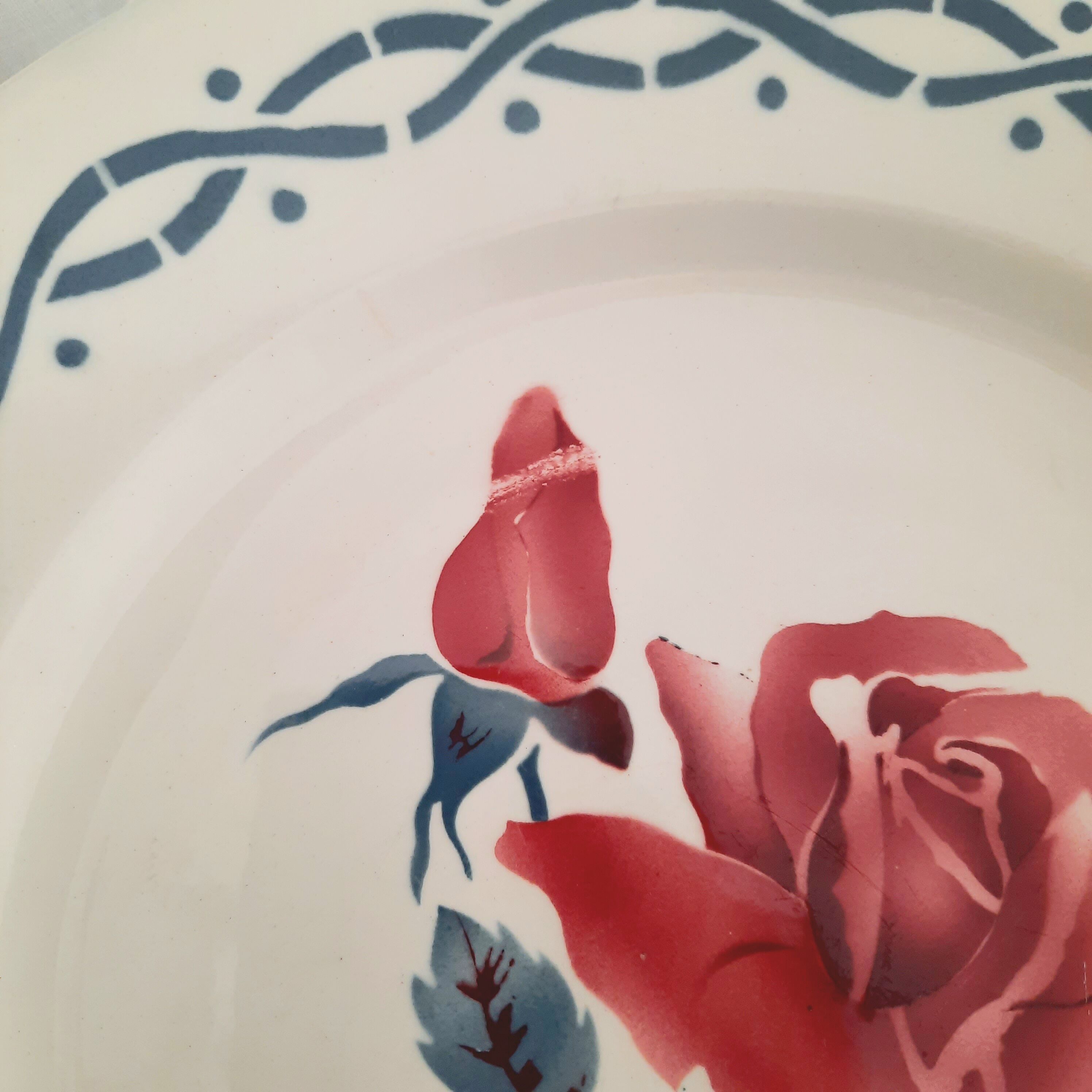 6 Digoin old flat plates