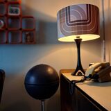 Foot lamp tulip Paloma seventies pattern