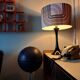 Foot lamp tulip Paloma seventies pattern