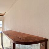 Hanging display cabinet in Art Deco style