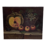 Oil on canvas still life