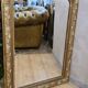Miroir 1900 Louis Philippe en bois doré 103x75cm