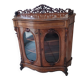 	Support furniture in walnut burl veneer, Napoleon III style or late 19th century.