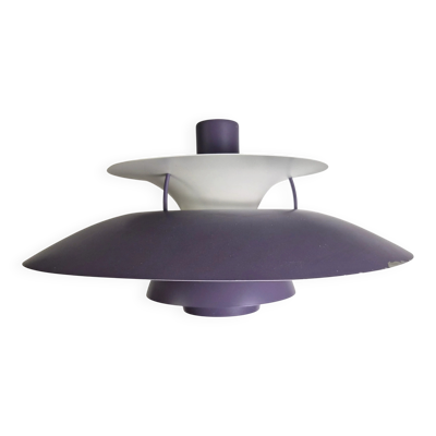 Suspension PH5 en violet par Poul Henningsen pour Louis Poulsen, Danemark 1960
