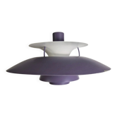 PH5 pendant light in purple by Poul Henningsen for Louis Poulsen, Denmark 1960