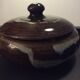 Empty vintage ceramic pocket signed Duguet