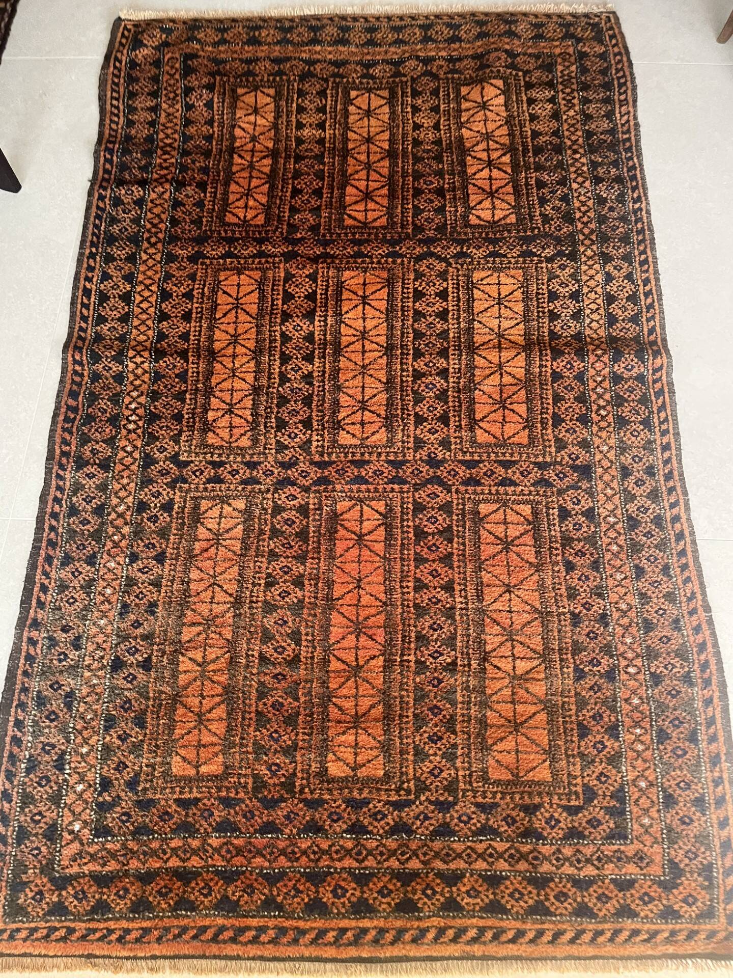 Ancient Afghan carpet