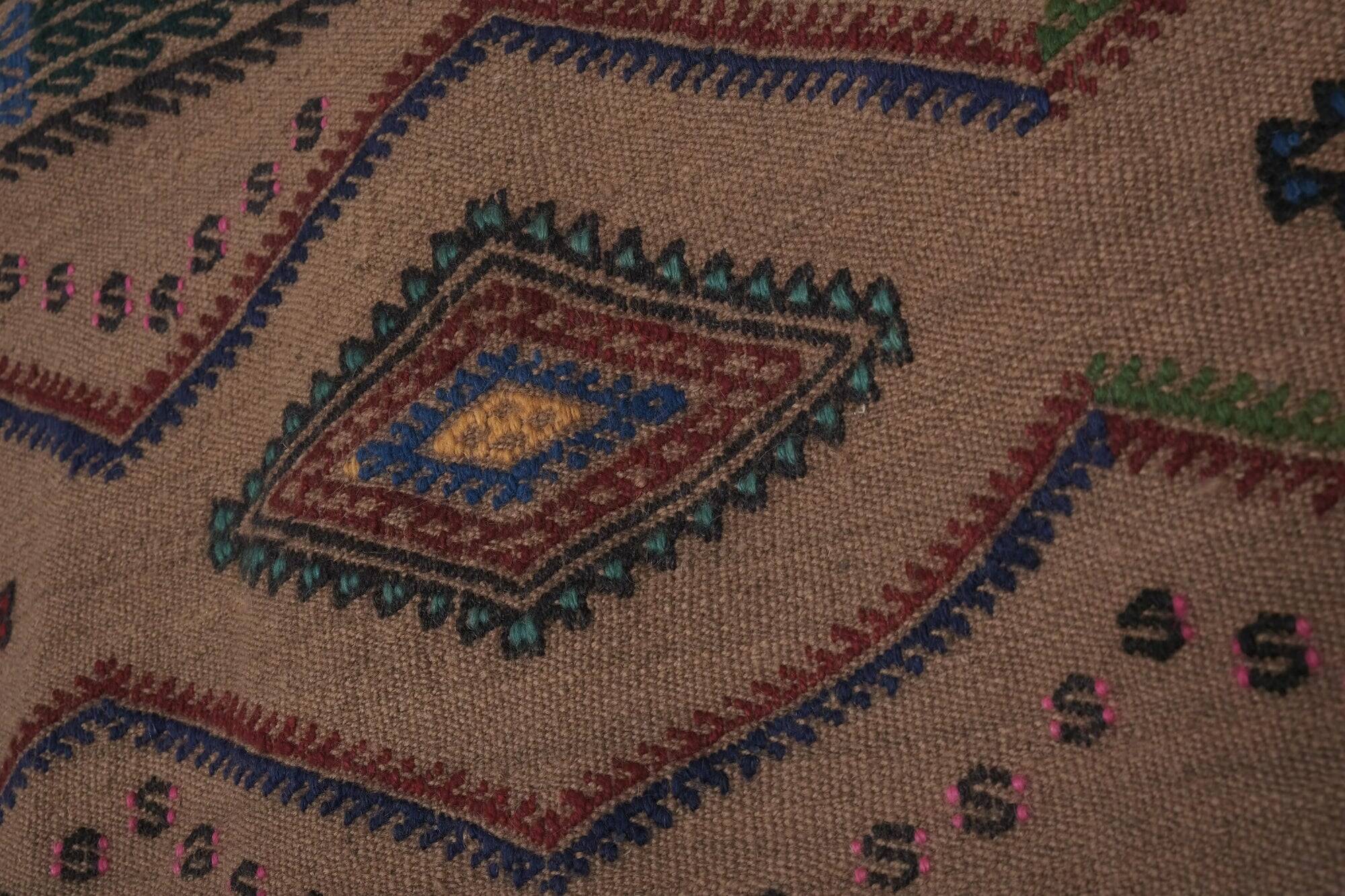 Vintage Turkish hallway rug 46x401 cm