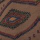 Vintage Turkish hallway rug 46x401 cm