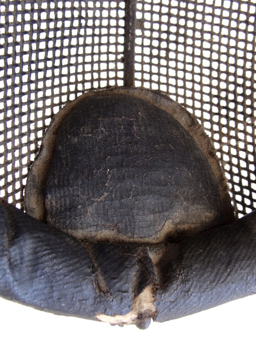 Ancient fencing mask