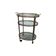 Vintage French Brass Serving Trolley, 1960s