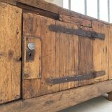 Established former brutalist console oak pine