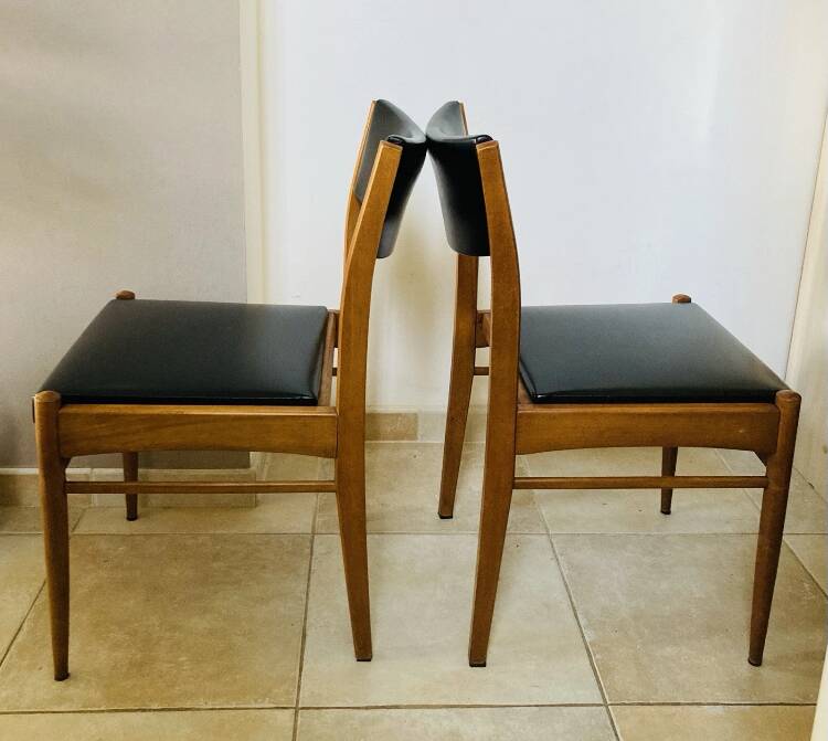 Pair of Scandinavian chairs from the 1960s/70s