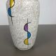 Super Colorful Fat Lava Pottery "575 25" Vase by Bay Ceramics, Germany, 1950s