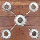 Paire de chandeliers 5 branches (estampillés Quist)