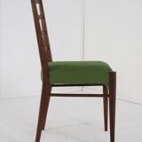 Set van 4 Pastoe ST09 teak stoelen 'Bilderdijk'