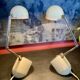 Pair of Space Age lamps - 70s - Kréo Lite Model NA 718
