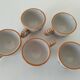 Set of 5 Italian mini painted earthenware cups – 1960s/1970s