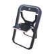 Black folding chair