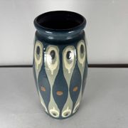 Vase Art Déco signé Léon Elchinger, Soufflenheim, années 1920