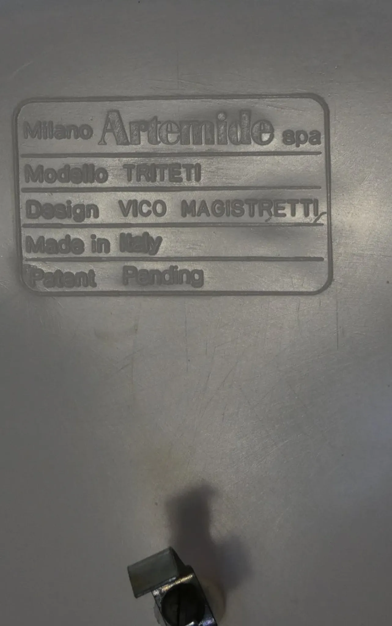 Ceiling lamp Triteti by Vico Magistretti for Artemide, Italy, 1960s