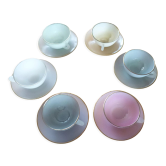 Harlequin coffee service by Arcopal