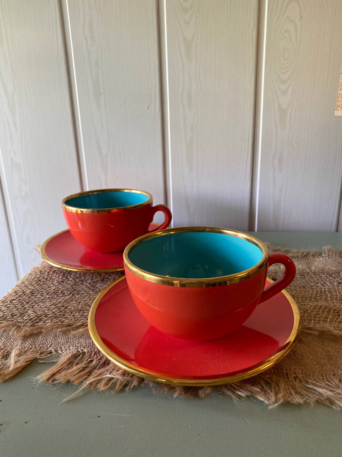 50s bowls and saucers