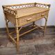 Vintage rattan dressing table