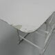 Industrial side table, hospital bed