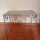 Table (petite) metal vintage