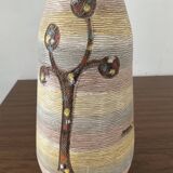 Fratelli Fanciullacci vase in ceramic from the 60s Italy