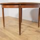 Table à manger ronde en teck Fresco de G-Plan, Royaume-Uni, années 1960.