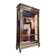 VITRINE DE PRÉSENTATION EN BOIS NOIRCI DE STYLE LOUIS XVI XIX EME SIÈC