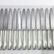 SFAM - Cutlery set 49 pieces Art Deco Silver Metal