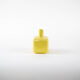 Yellow ceramic vase, German design, 1990s, manufactured by ASA Selection