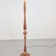 Vintage Scandinavian Floor Lamp in Teak and Brass, 1960s