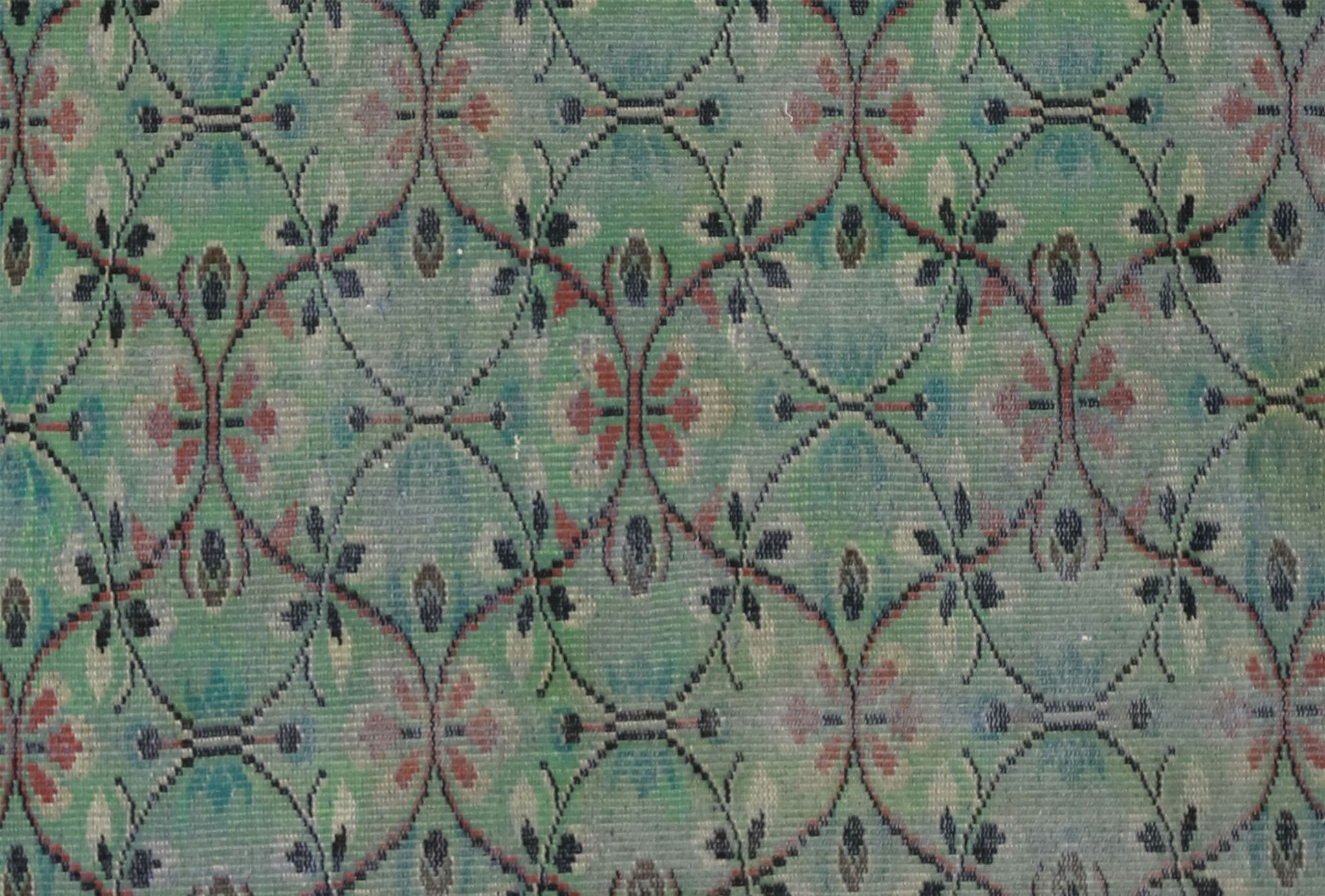 Anatolian handmade vintage rug 270 cm x 181 cm