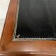Napoleon III desk with pedestals in solid walnut 19th century