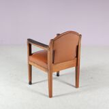 1920s Amsterdamse School style chair by Paul Bromberg for ‘t Woonhuys, Amst