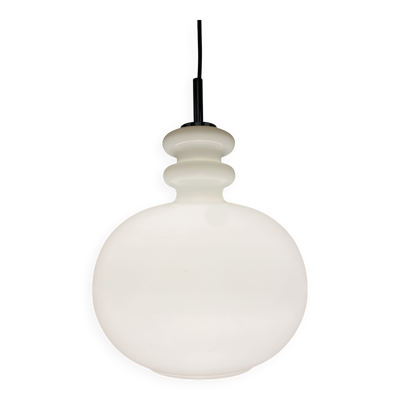 Suspension en verre blanc XL par Peill and Putzler