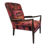 Mid-Century Armchair With Outswept Arms